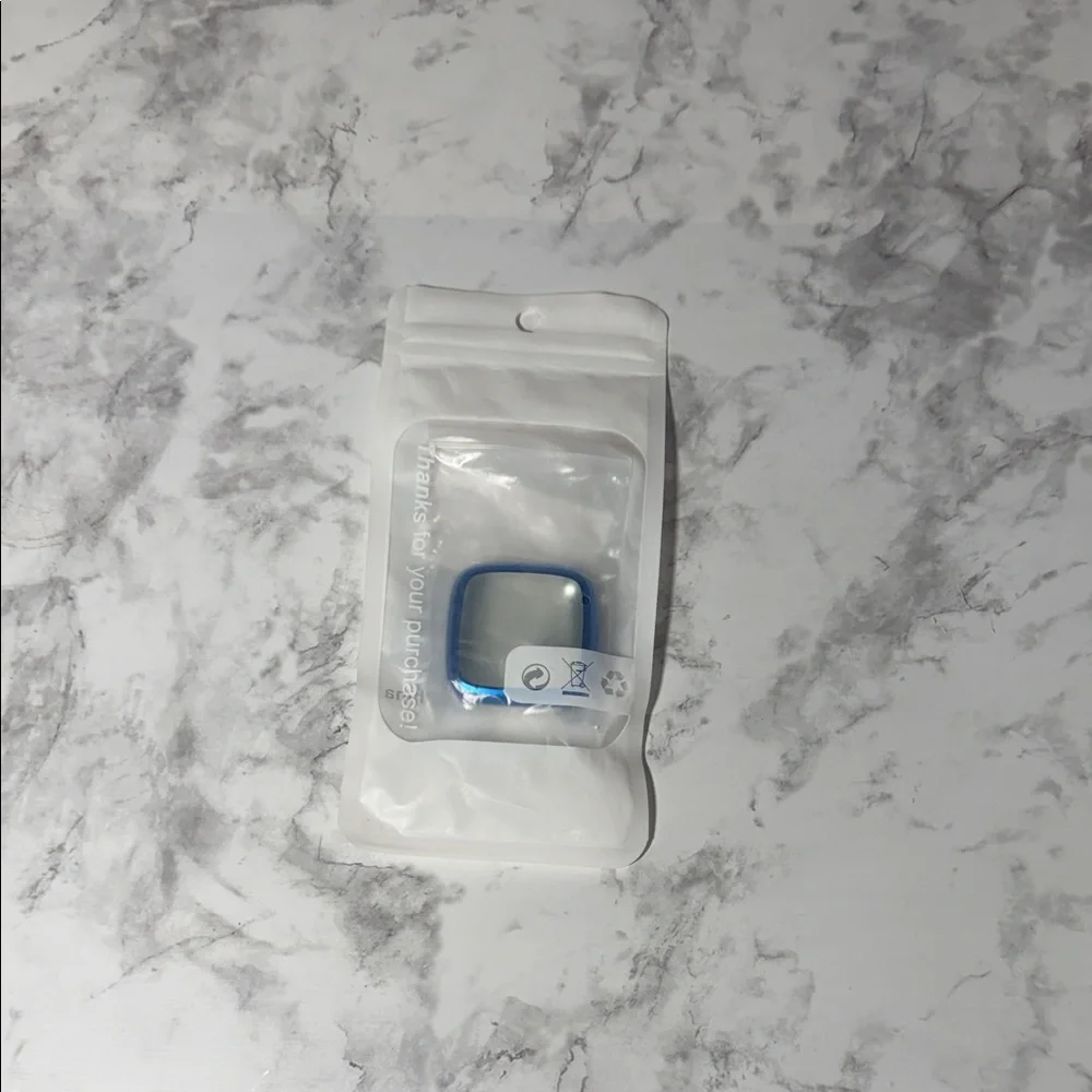 Blue Silicone Smartwatch Protective Bumper Case 38-40mm NWOT